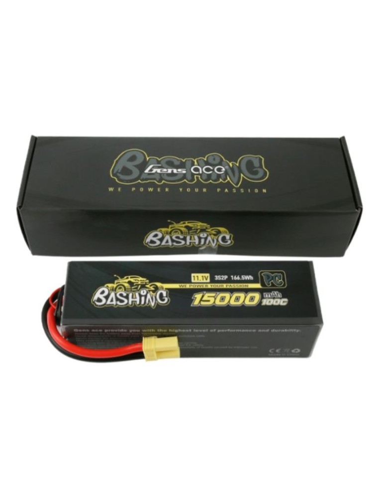 GENS ACE - LiPo 11,1v 15000mAh 100C 3S2P EC5 Gens Ace