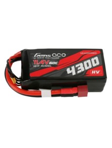 GENS ACE - LiPo HV 11,4v 4300mAh adventure 3S 60C ideale per scaler 1/10 Gens ace