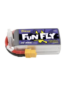 Tattu - LiPo Tattu FunFly 1550mAh 11,1v 100C 3S1P XT60