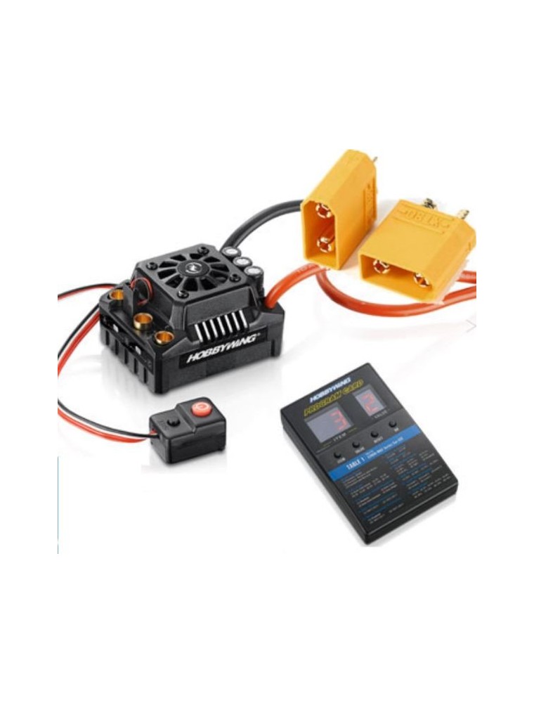 Hobbywing - REGOLATORE EZRUN MAX8 V3 150Ah xAUTO 1/8 PROGRAM CARD INCLUSA