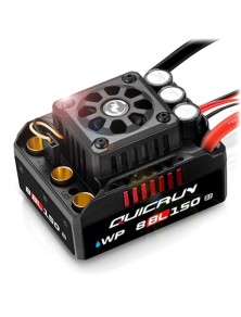 Hobbywing - Regolatore QUICRUN WP 8BL150 G2 1/8 Brushless Waterproof 3-6S