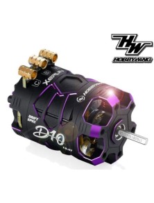 Hobbywing - Motore Drift  D10 10.5T Purple  Brushless Sensored Xerun