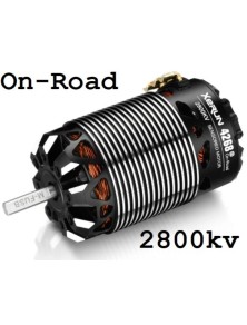 Hobbywing - Motore Xerun G3 4268SD 2800kv Black On-Road 1/8 Sensored