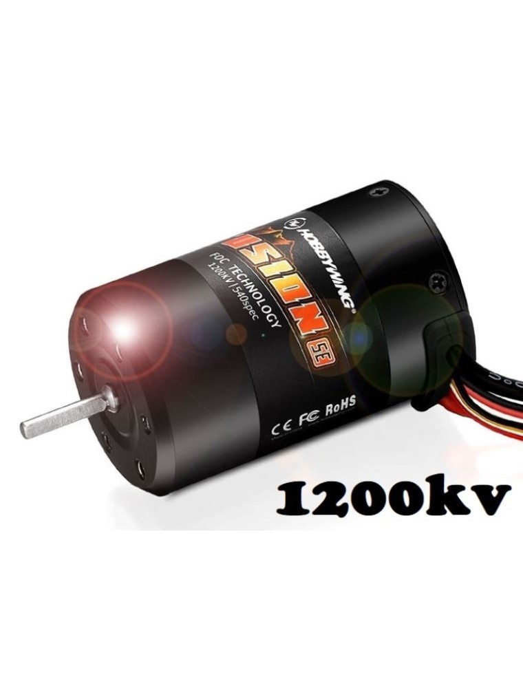 Hobbywing - QUICRUN FUSION SE BL Crawler 1200kv motore + regolatore