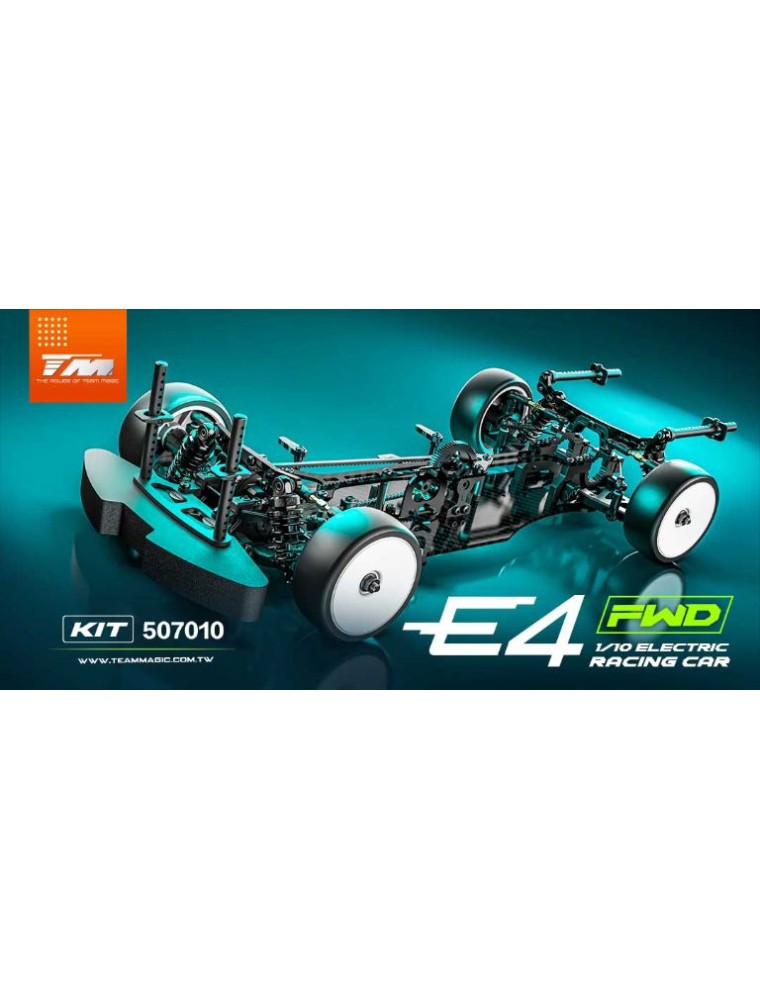 Team Magic - Team Magic E4 FWD 1/10 Touring chassis in kit