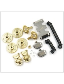 Yeah Racing - Set parti in metallo per SCX24 solo per Deadbolt AXI90081