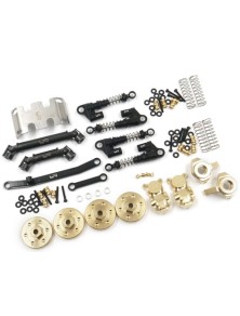 Yeah Racing - Kit in metallo per Axial scx24 C10 per interasse 133,7mm