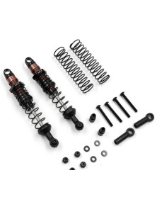 Yeah Racing - Ammortizzatori 90mm neri Desert Cobra Dual Spring 2pz Scaler