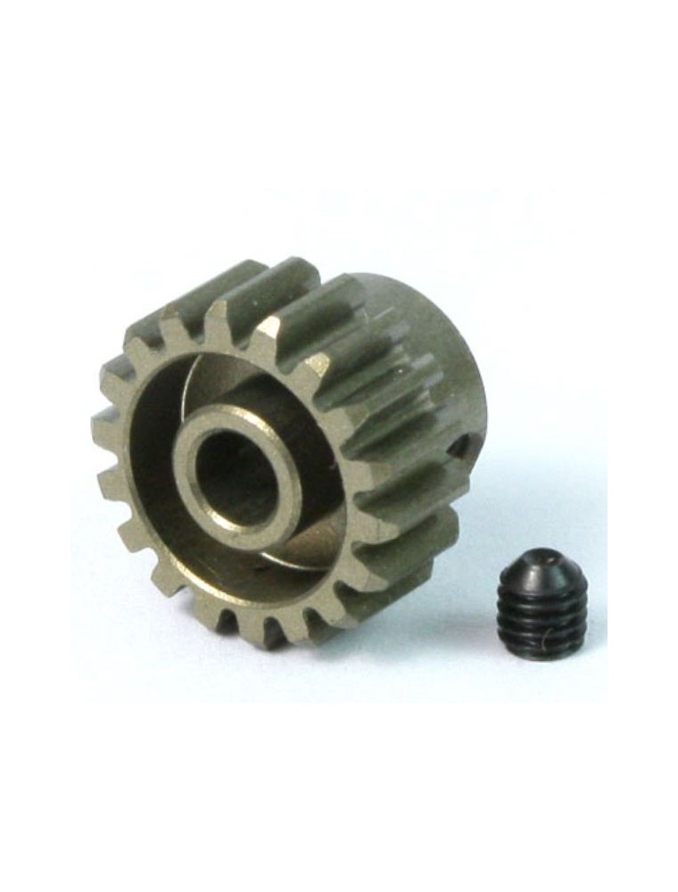 Yeah Racing - Pignone 18T foro 3,17mm modulo 0.6 1/10 indurito ideale per M-chassis 	