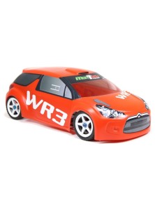 Mon-Tech Racing - Carrozzeria WR3 Citroen C3 1/10 rally trasparente