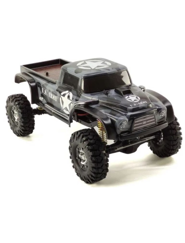 Mon-Tech Racing - Carrozzeria Pick-Up R per Crawler 1/10 trasparente passo 313mm