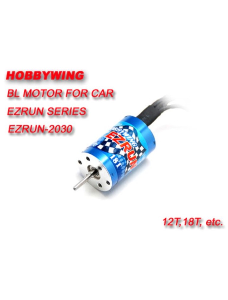 Hobbywing - EZRUN 12T/2030 BU  MOTORE 1/18 BRUSHLESS CAR 12T  7800KV