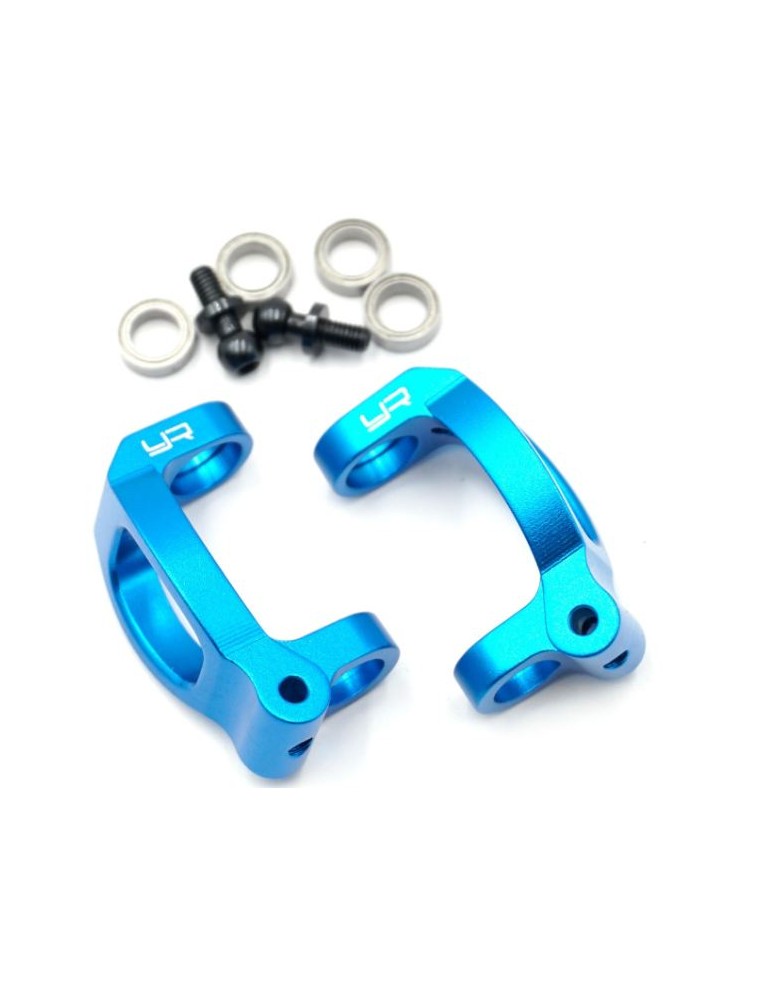 Yeah Racing - PORTA FUSELLI BLU          M07 ANTERIORI IN ALLUMINIO