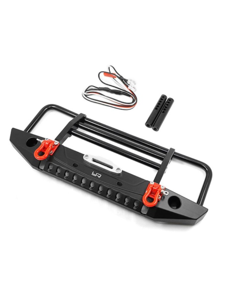 Yeah Racing - PARAURTI         TRX4 SCX10/II IN ALLUMINIO CON I LED