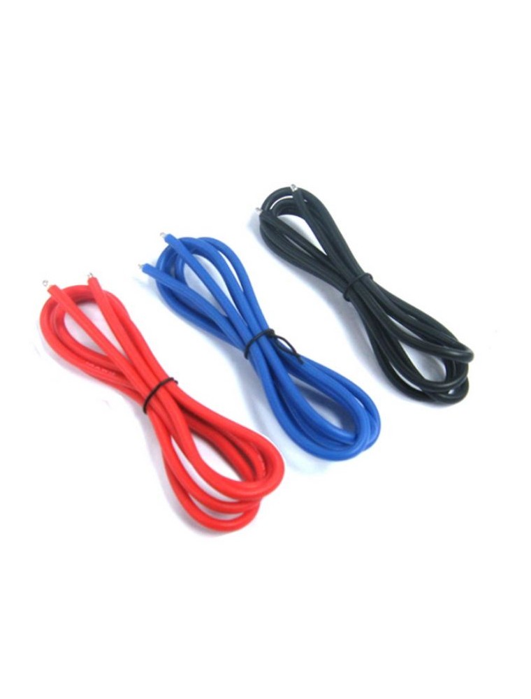 Yeah Racing - CAVI SILICONE 3 COLORI   16AWG LUNGHEZZA 60cm PER COLORE