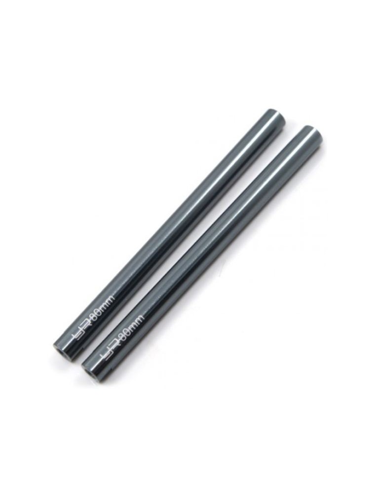 Yeah Racing - Link in metallo M3 6x80mm 2pz GunMetal scaler 1/10 2pz