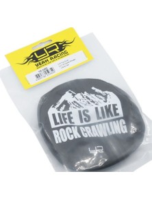 Yeah Racing - Cover ruota di scorta 1.9 1/10 Life is Like Rock Crawling