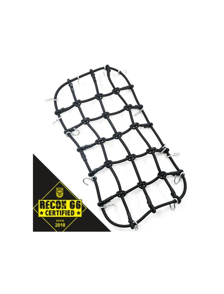 Yeah Racing - RETE PORTABAGAGLI PER IL TETTO PER SCALER 1/10 200x110mm NERA