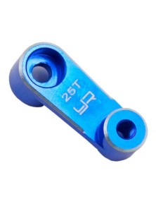 Yeah Racing - Squadretta servo blu da 15.5mm 25T in alluminio