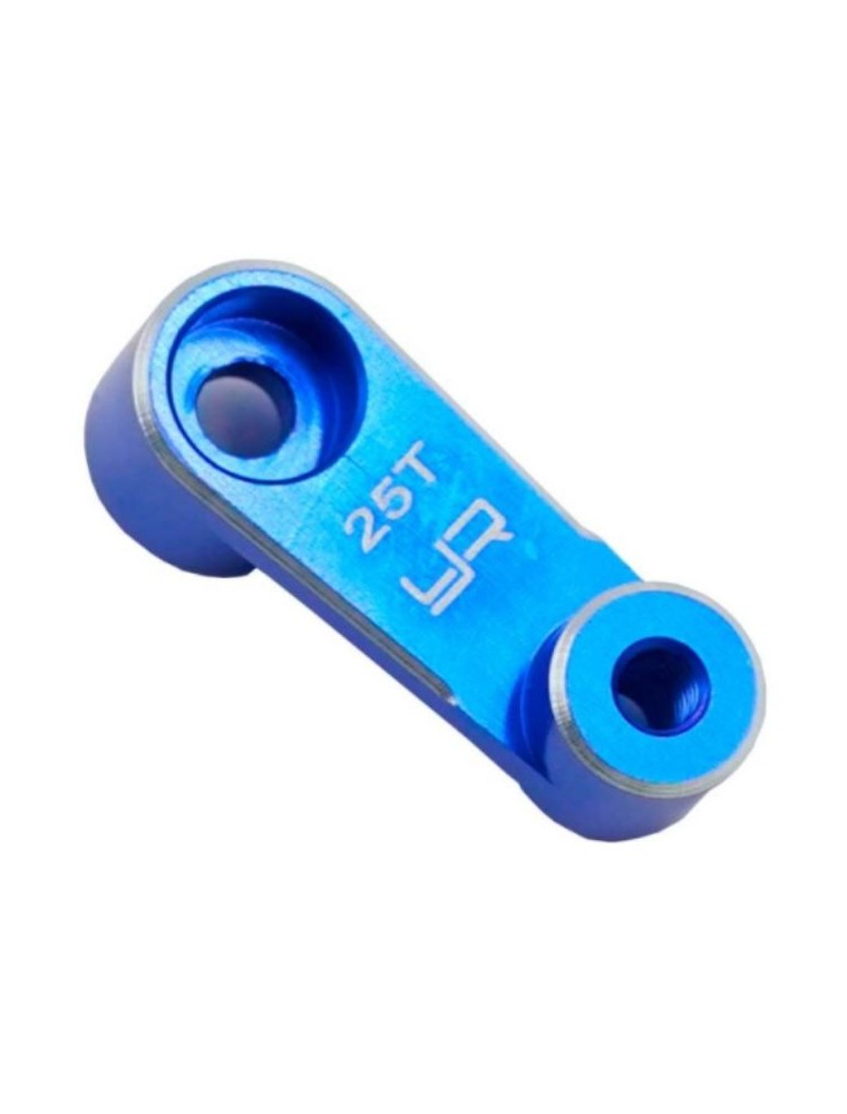 Yeah Racing - Squadretta servo blu da 15.5mm 25T in alluminio