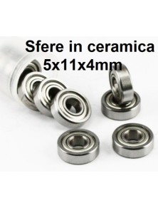 Yeah Racing - Cuscinetti ceramici 5x11x4mm 10pcs