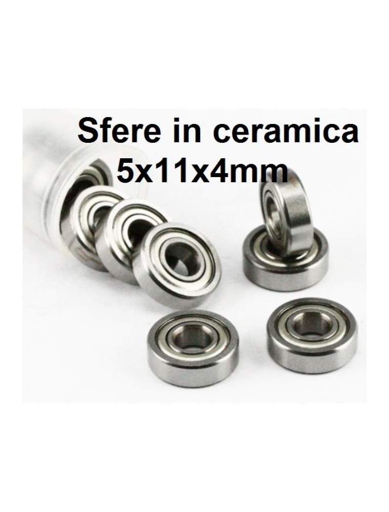 Yeah Racing - Cuscinetti ceramici 5x11x4mm 10pcs