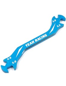 Yeah Racing - Chiave multi uso in ergal blu per regolazione tiranti multi misura