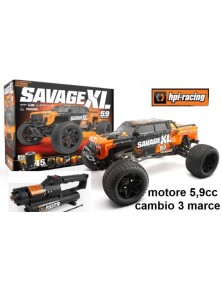 Hpi - Savage XL 5,9 GTXL-6 1/8 con motore da 5,9cc nitro