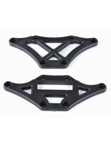 LRP - Front and rear Upper Chassis Brace S10 Blast TC