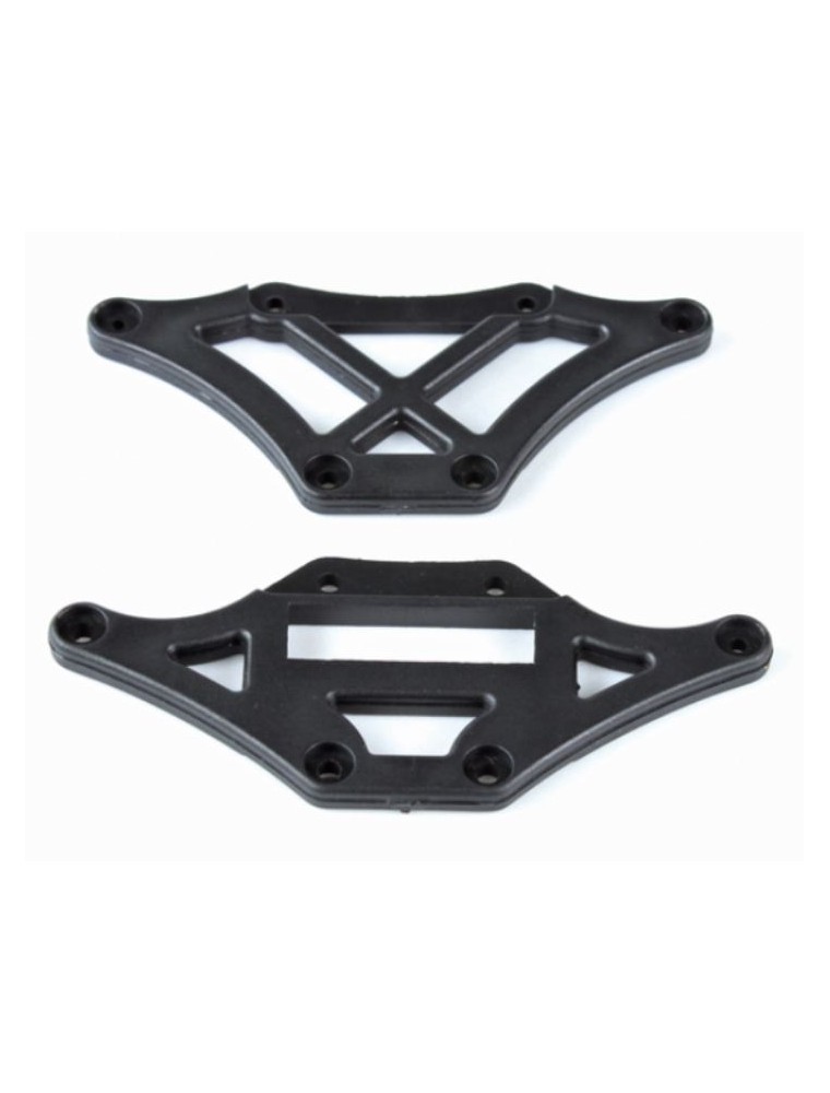 LRP - Front and rear Upper Chassis Brace S10 Blast TC