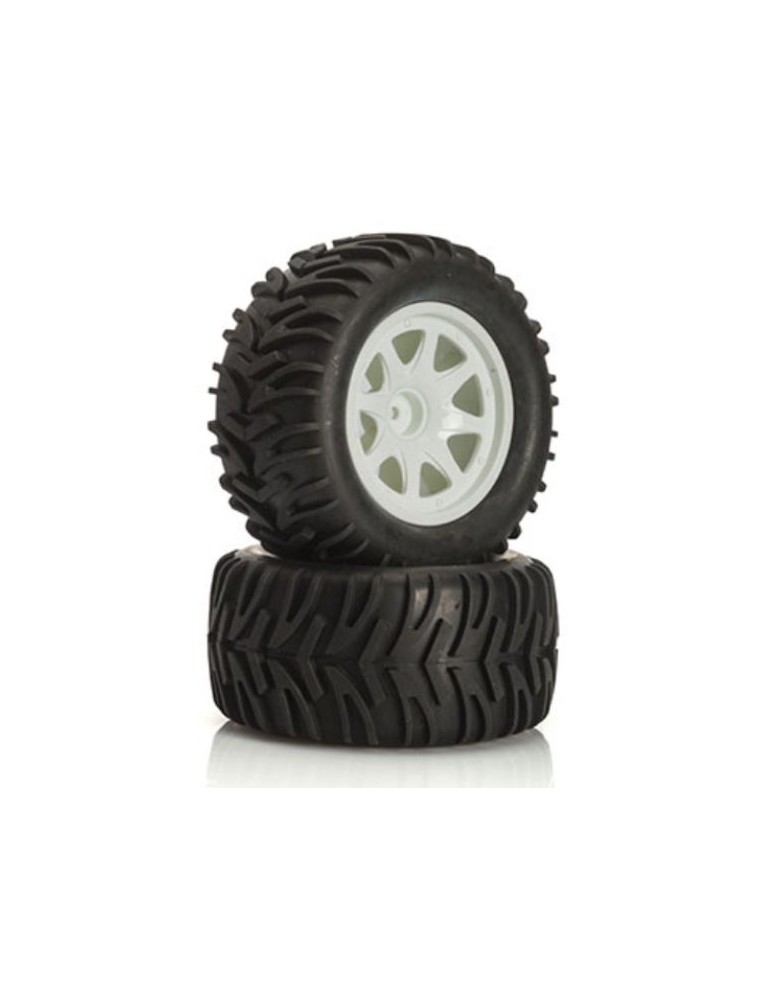 LRP - 122014 Gomme monster truck Blast MT 2pz 1/10 incollate su cerchi