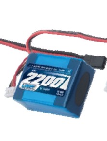 LRP - PACCO LiPo RX 7,4v 2200mAh 3+2 51X38X20mm peso 82gr