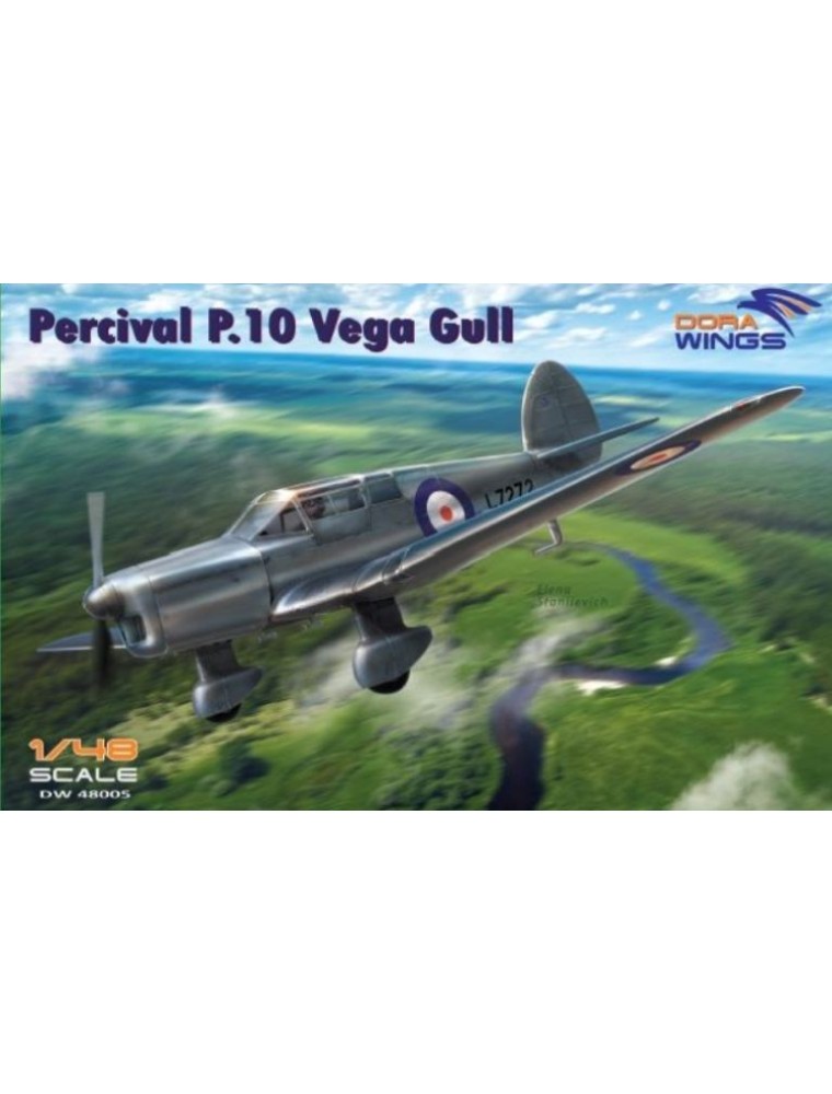 Dora Wings - Dora Wings Percival P.10 Vega Gull  1/48 P10