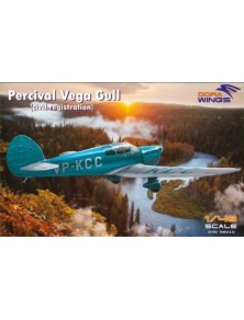 Dora Wings - Dora Wings Percival Vega Gull  1/48 Civil registration