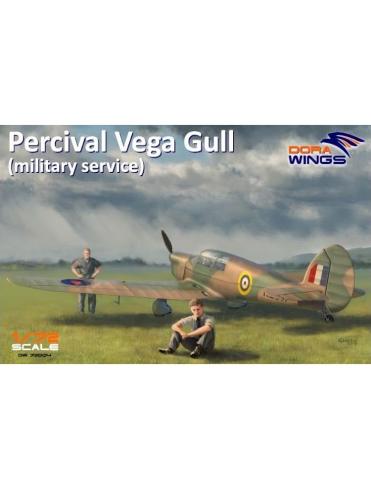 Dora Wings - Dora Wings Percival Vega Gull 1/72 military service