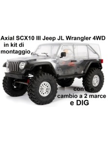 Axial - SCX10 III Jeep JL Wrangler with Portals 4WD Kit 1/10