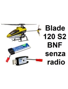 Blade - Blade 120 S2 micro ely montato senza radio con tecnologia SAFE