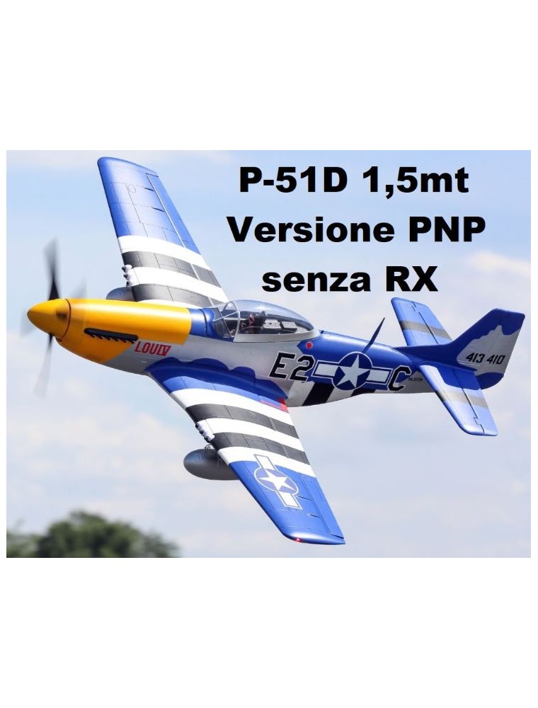 E-Flite - P-51D Mustang 1.5m PNP