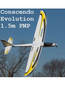 E-Flite - Conscendo Evolution 1.5m PNP con motore regolatore e servi