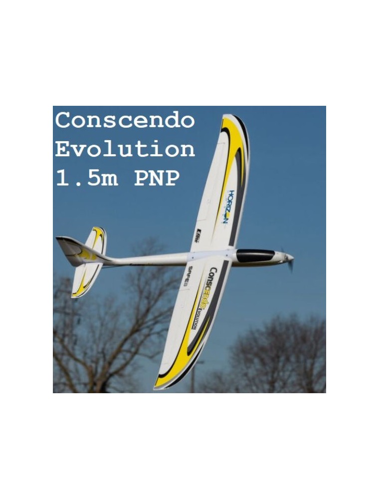 E-Flite - Conscendo Evolution 1.5m PNP con motore regolatore e servi