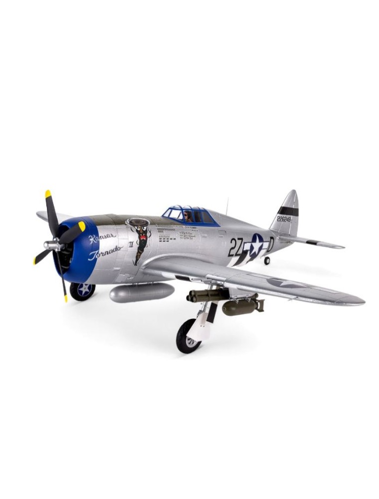 E-Flite - P-47 Razorback 1.2m BNF Basic P47