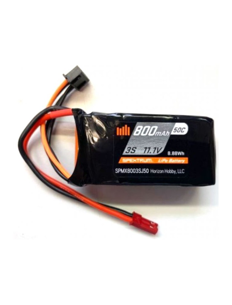 Spektrum - LiPo 11,1v 800mAh 50c ely 200 230s ex EFLB8003SJ30