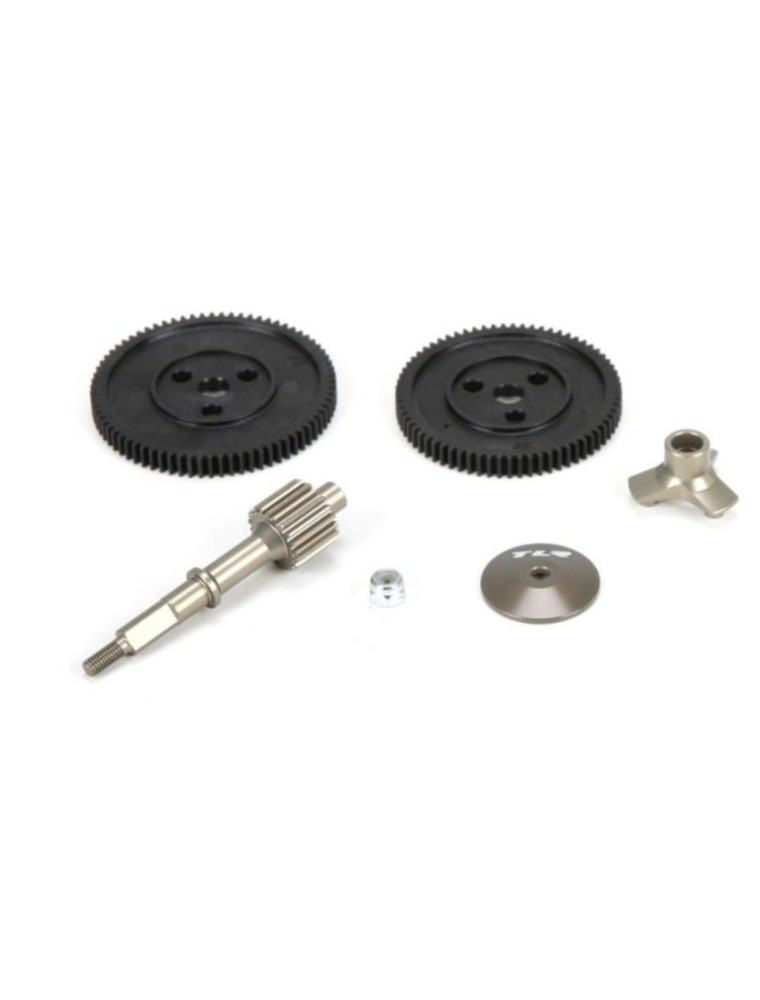 TeamLosiRacing - Sistema Direct Drive 22SCT 3.0 2wd  elimina lo slittamento