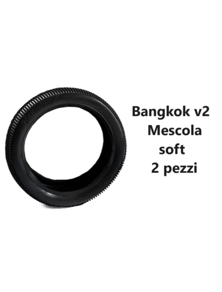 Hotracetyres - Solo Gomme Truggy Bangkok v2 Soft 1/8 2pz