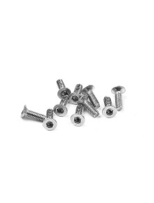 XRay - Viti 2x6mm in acciaio inossidabile 10pz testa brugola