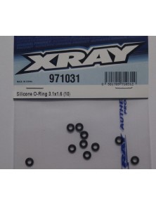 XRay - O-RING AMMORTIZZATORI 10pz NT1 IN SILICONE ANCHE PER T1 E T2