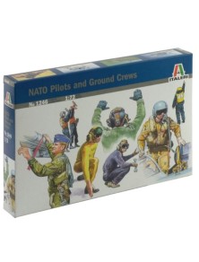 Italeri - Nato pilots and ground crew 1/72 piloti con personale di terra