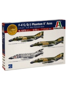 Italeri - F4 C/D/J PHANTOM II ACES  1/72 USAF-US NAVY VIETNAM ACES