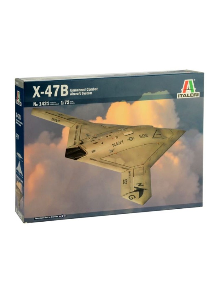 Italeri - Northrop Grumman X-47B 1/72 aereo senza pilota X47B