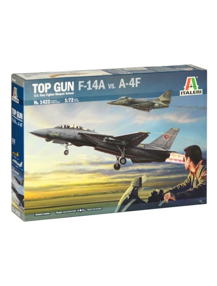 Italeri - F14 TOMCAT FILM TOP GUN   1/72 F-14A vs A-4F